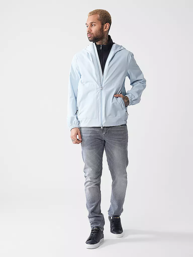 WOOLRICH | Chaqueta corta PACIFIC | Azul claro