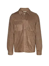 WOOLRICH | Chaqueta de cuero ALASKAN | Camel