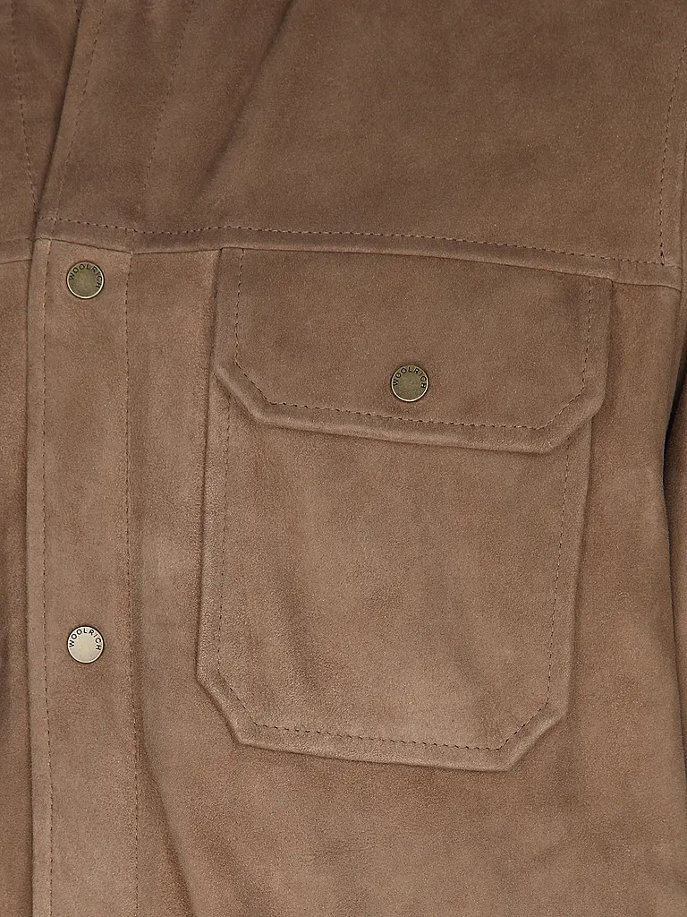 WOOLRICH | Chaqueta de cuero ALASKAN | 