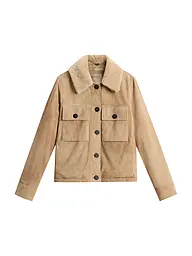 WOOLRICH | Chaqueta de cuero AMBER | Beige