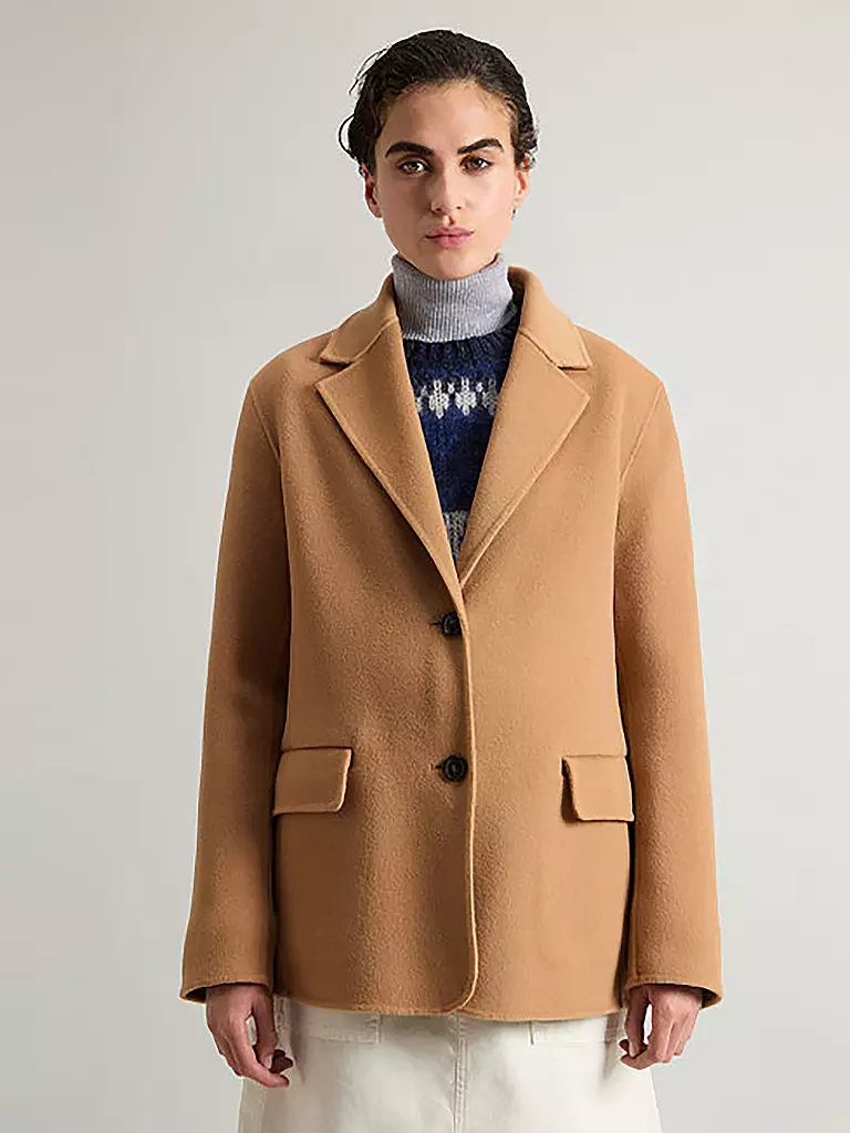 WOOLRICH | Chaqueta de lana | Camel