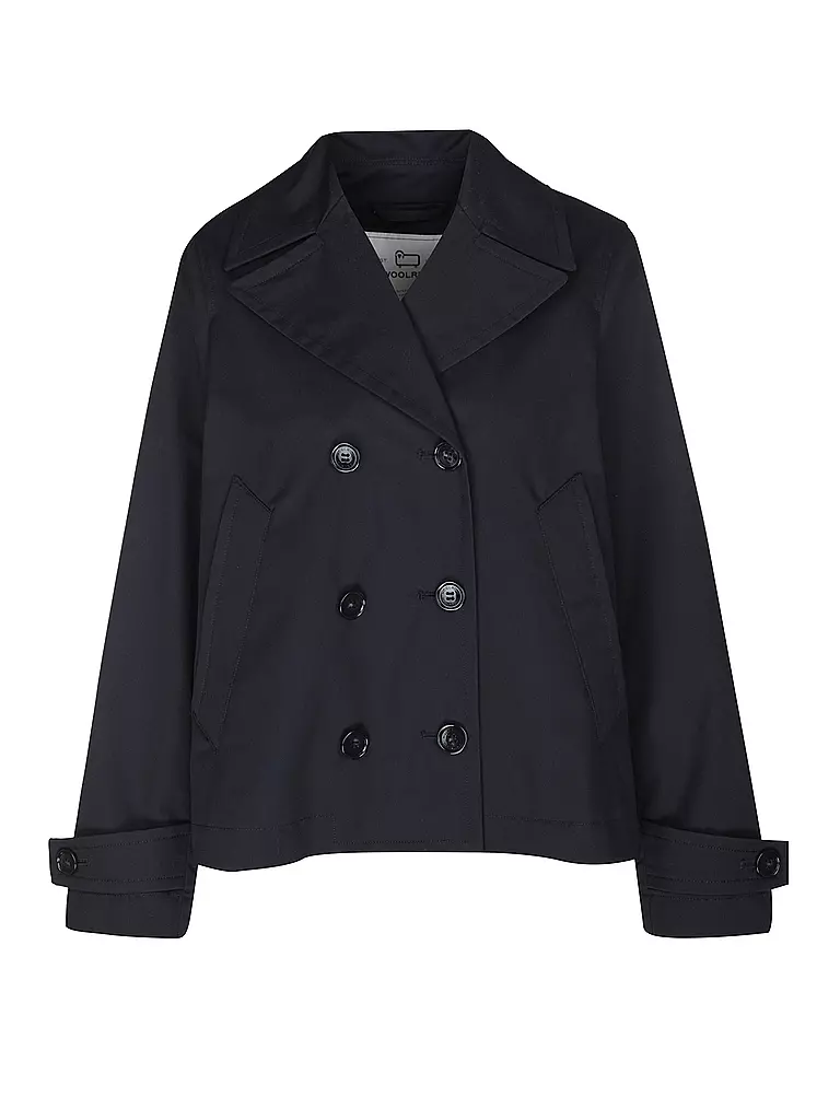 WOOLRICH | Chaqueta HAVICE PEACOAT | Azul oscuro