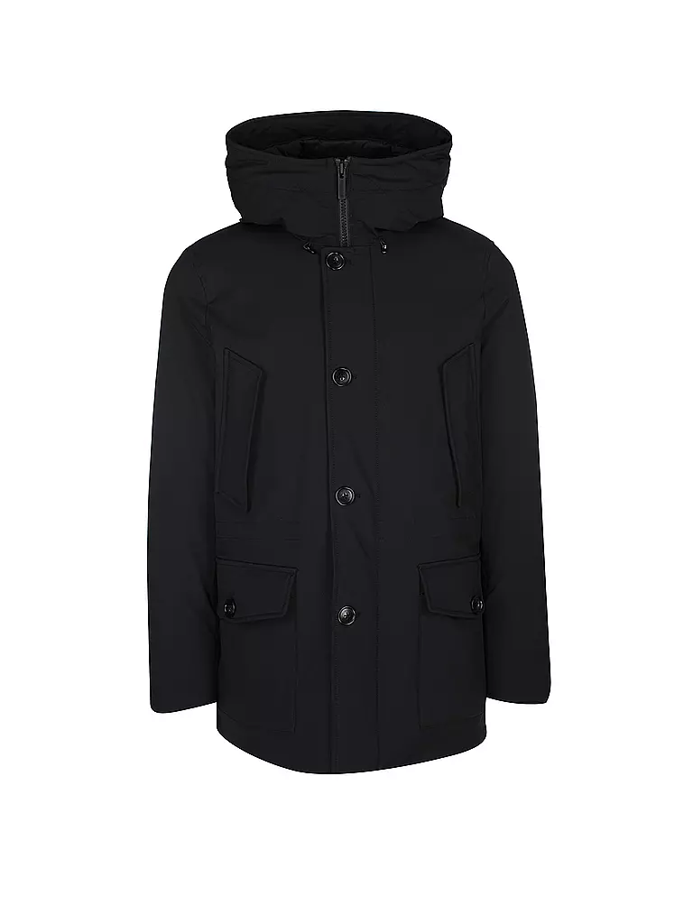 WOOLRICH | Daunenparka Regular Fit Arctic Stretch | Negro