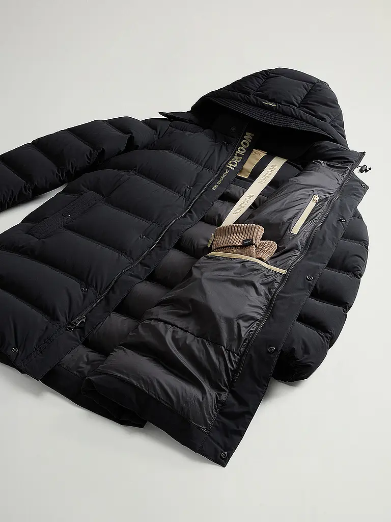 WOOLRICH | Daunensteppjacke SIEERA | Negro
