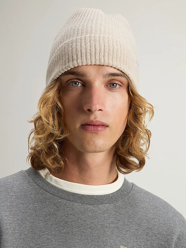 WOOLRICH | Gorro - Gorra | Crema