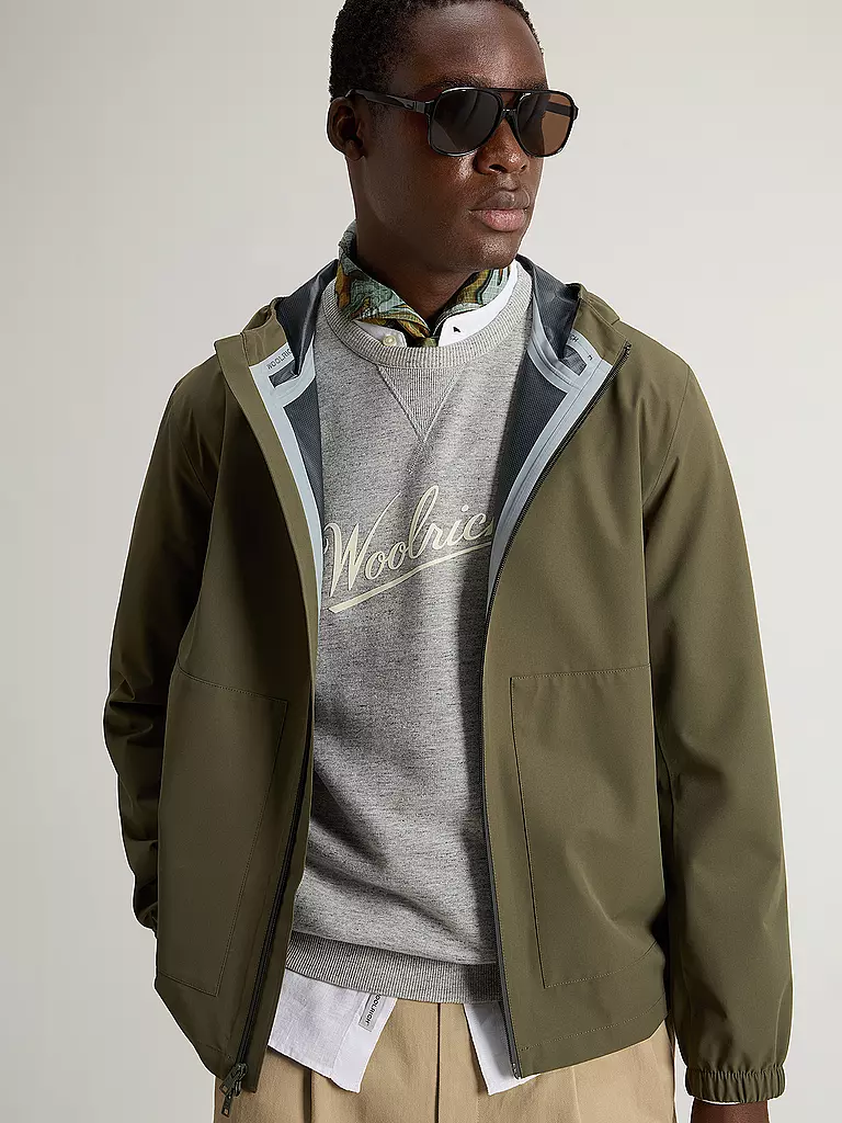 WOOLRICH | Kurzjacke PACIFIC | Oliva