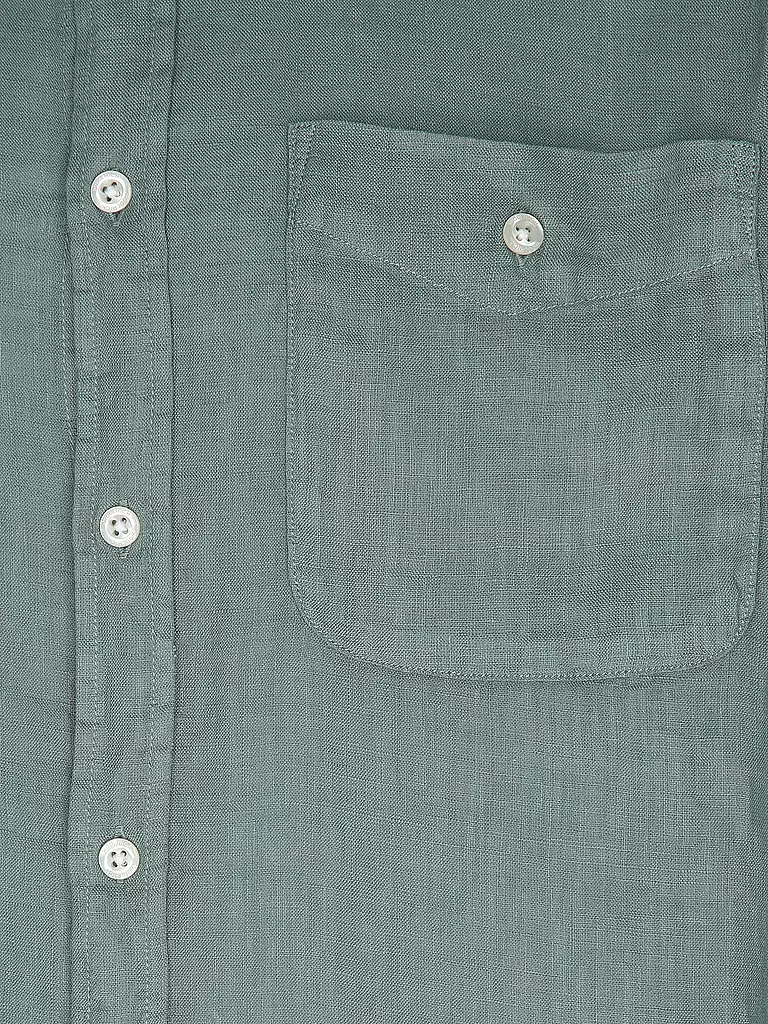 WOOLRICH | Leinenhemd Regular Fit  | Menta