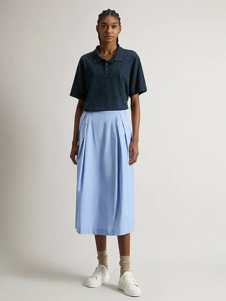 WOOLRICH | Midi falda | Azul