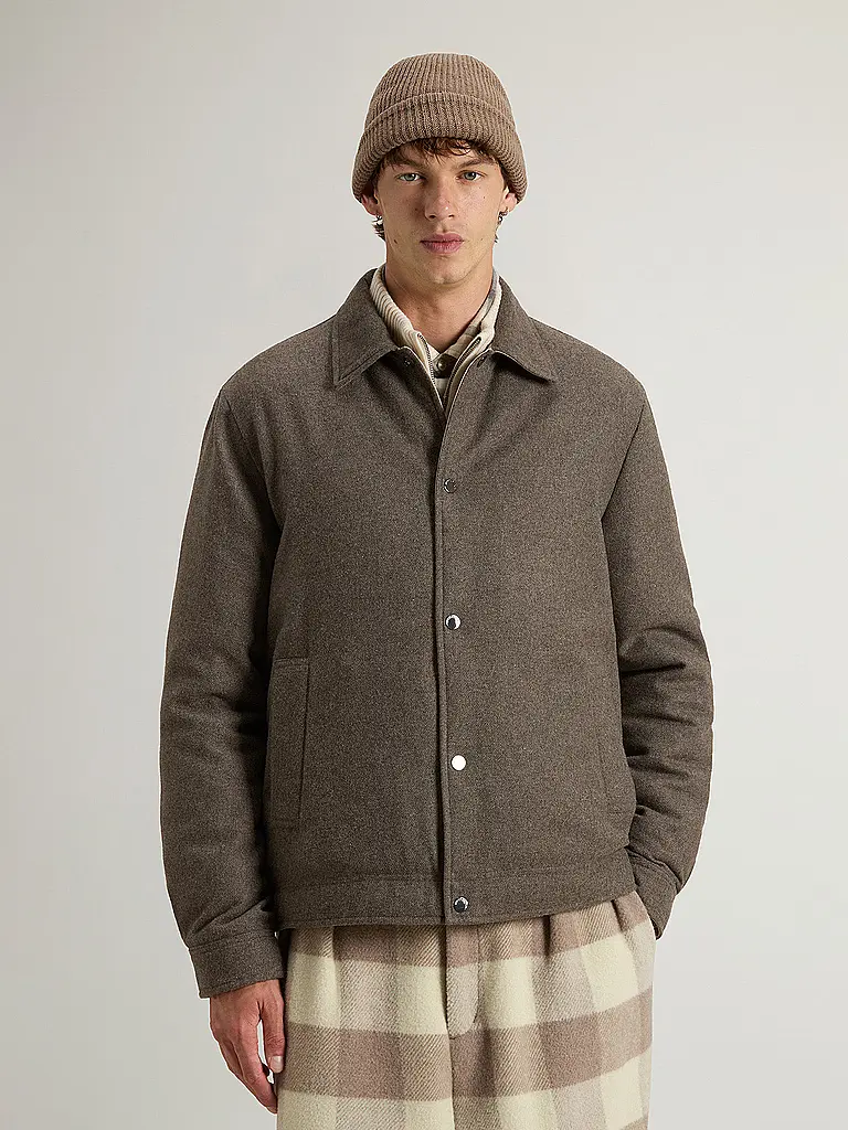 WOOLRICH | Overshirt KEATING | Camel