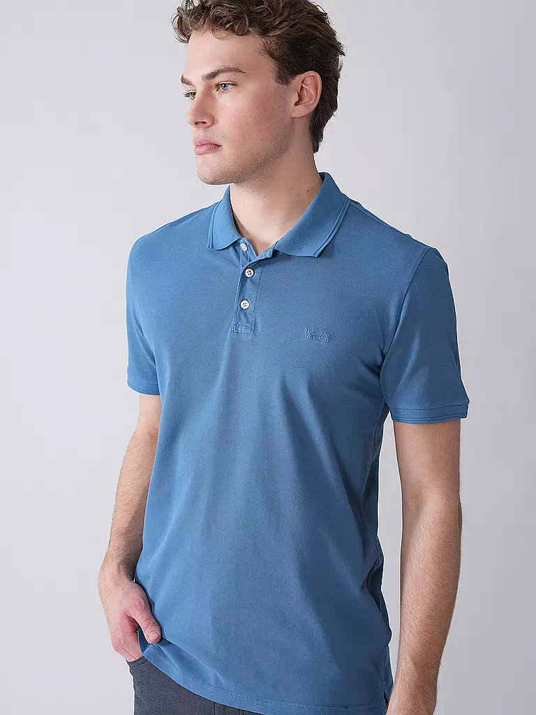 WOOLRICH | Poloshirt MACKINACK | Azul