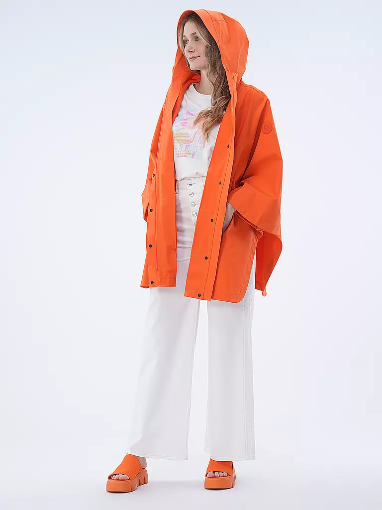 WOOLRICH | Poncho - Capa | Naranja