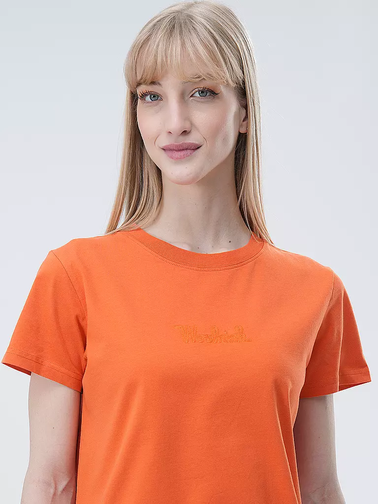 WOOLRICH | T-Shirt | Naranja