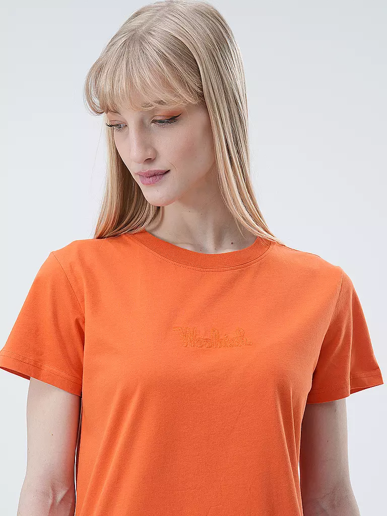 WOOLRICH | T-Shirt | Naranja