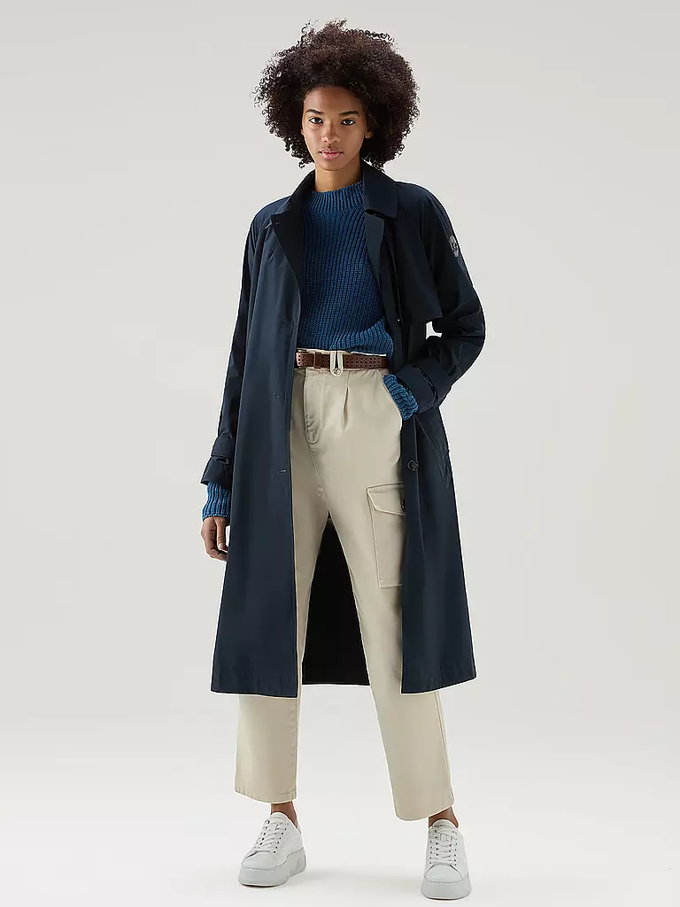 WOOLRICH | Trenchcoat | Azul oscuro