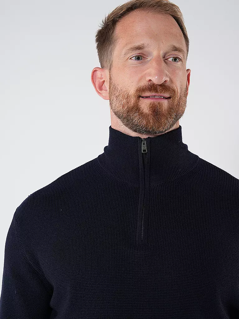 WOOLRICH | Troyer Pullover | Azul