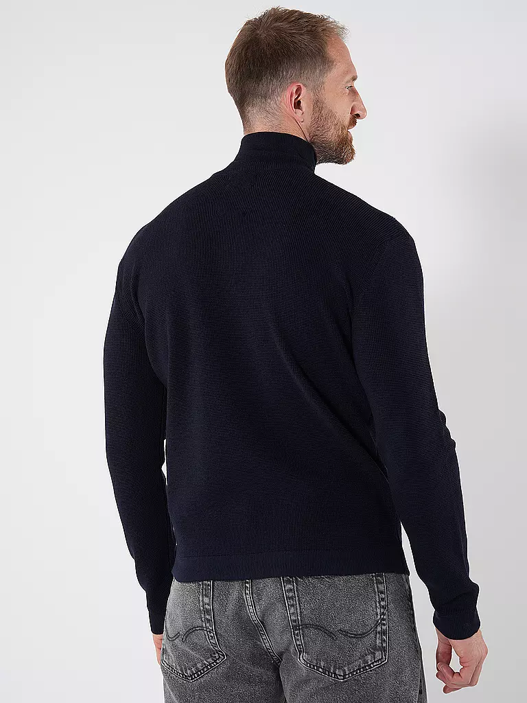 WOOLRICH | Troyer Pullover | Azul