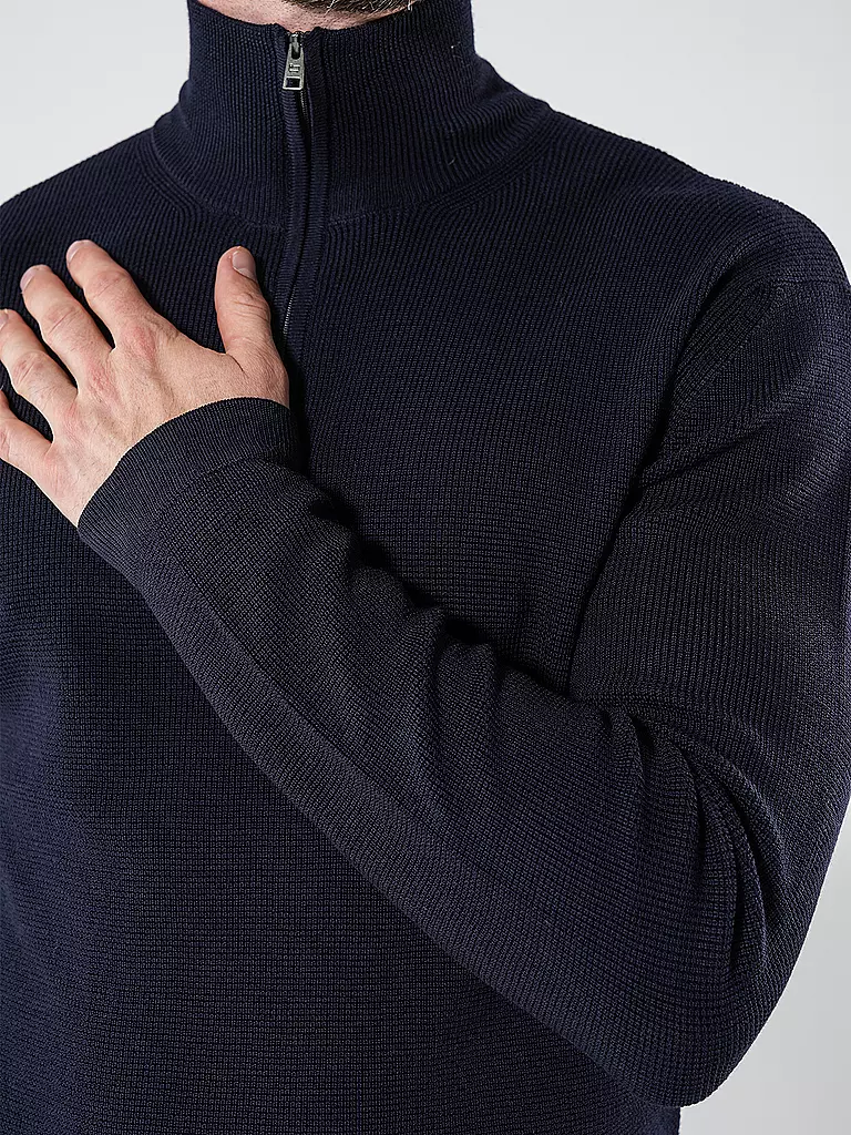 WOOLRICH | Troyer Pullover | Azul