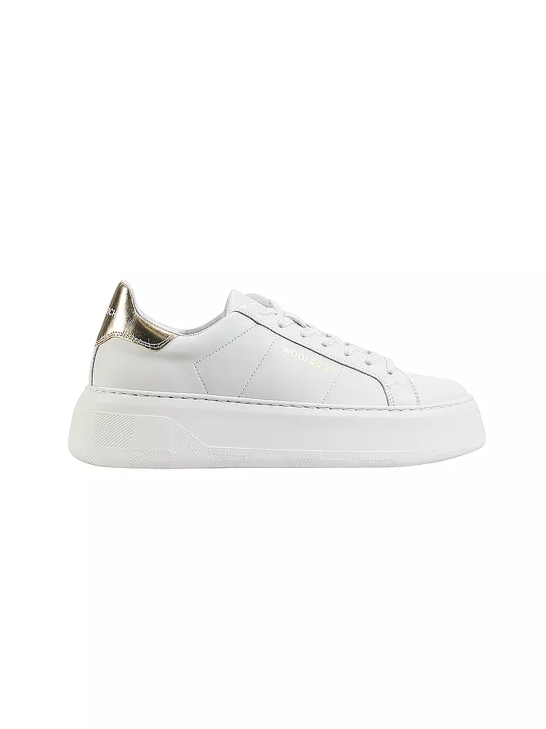 WOOLRICH | Zapatillas CALF LAMINATO | Blanco