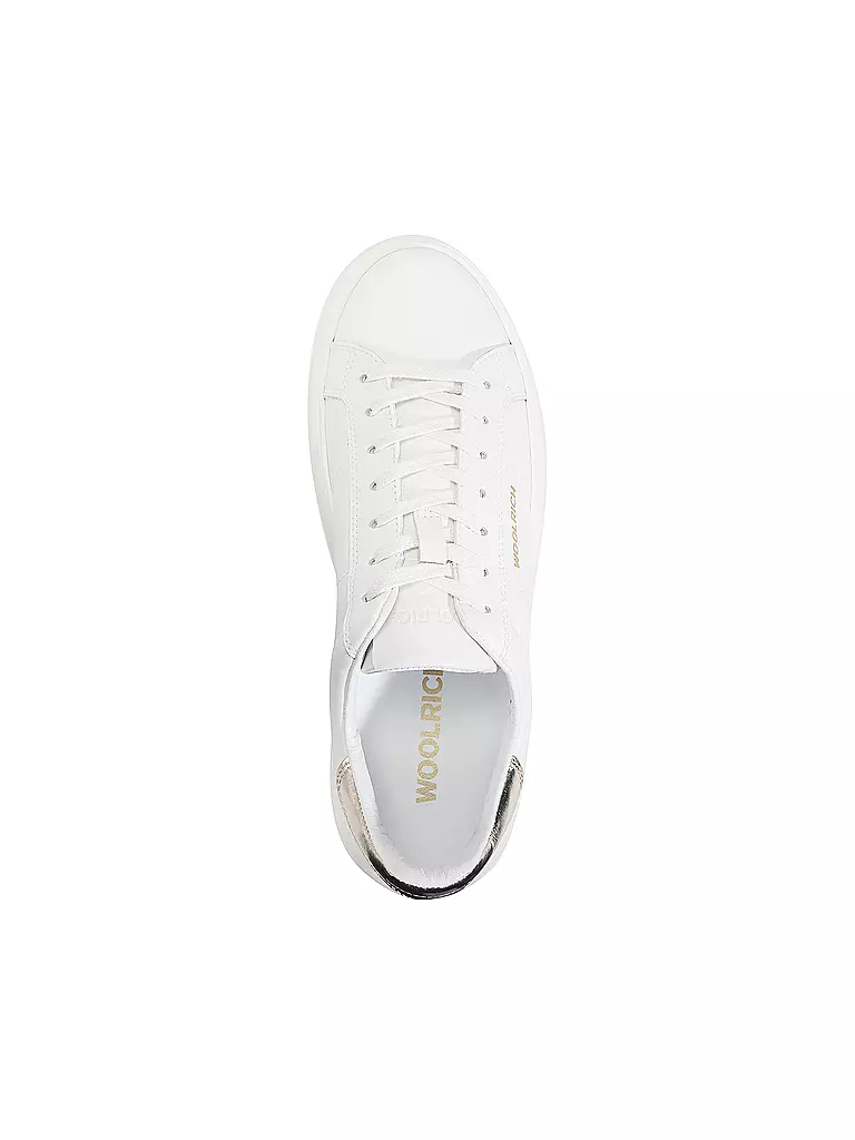WOOLRICH | Zapatillas CALF LAMINATO | Blanco