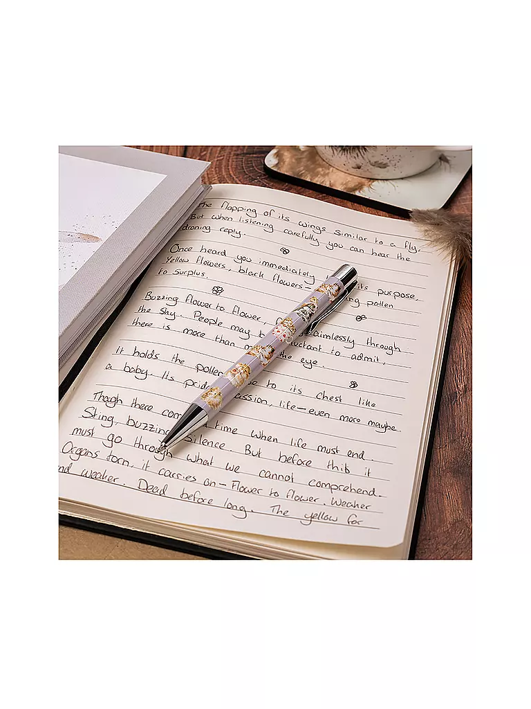 WRENDALE | Bolígrafo Whiskers and Paws | Gris claro