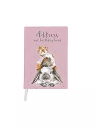 WRENDALE | Libreta de direcciones Piggy in the Middle | Rosa