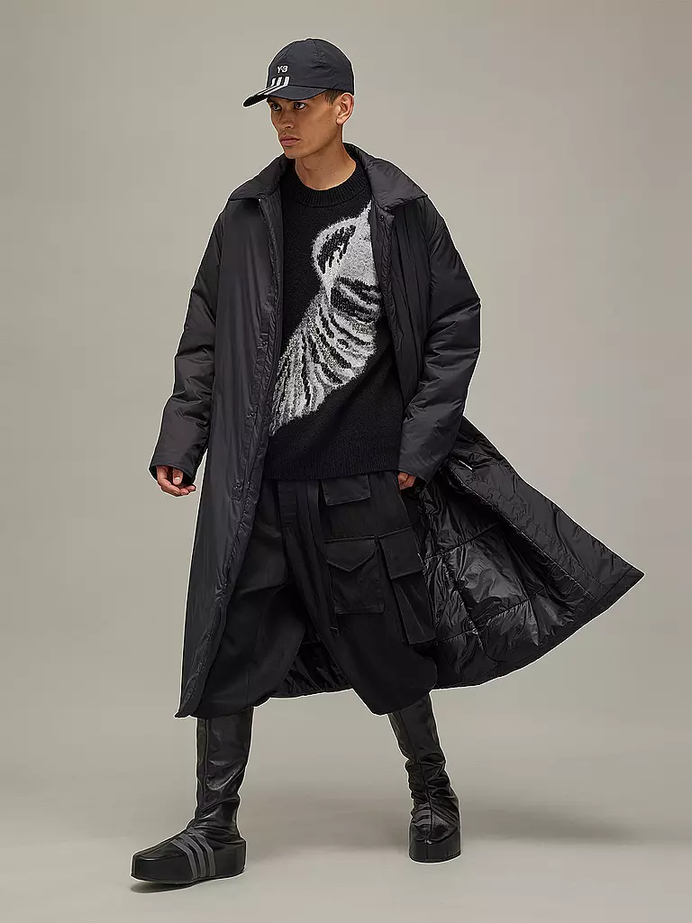 Y-3 | Abrigo | Negro