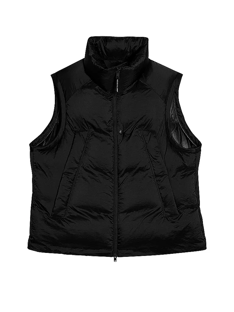 Y-3 | Chaleco acolchado de plumón | Negro