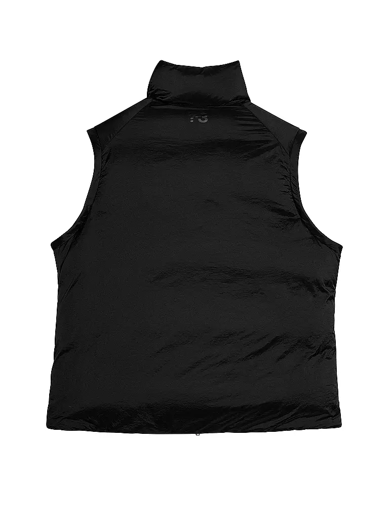 Y-3 | Chaleco acolchado de plumón | Negro