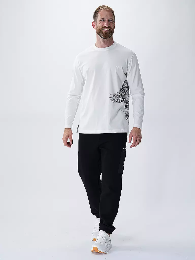 Y-3 | Langarmshirt  | Blanco