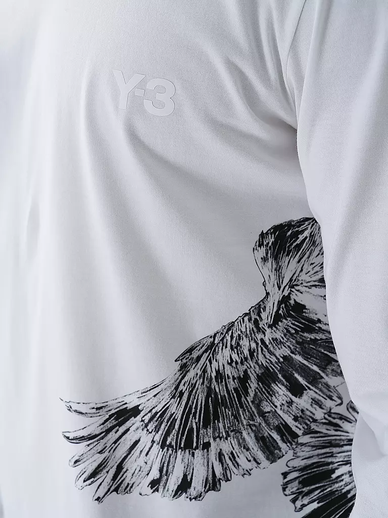 Y-3 | Langarmshirt  | Blanco