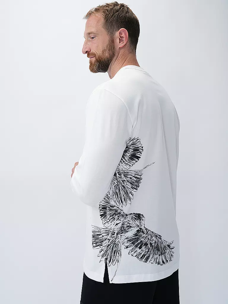 Y-3 | Langarmshirt  | Blanco