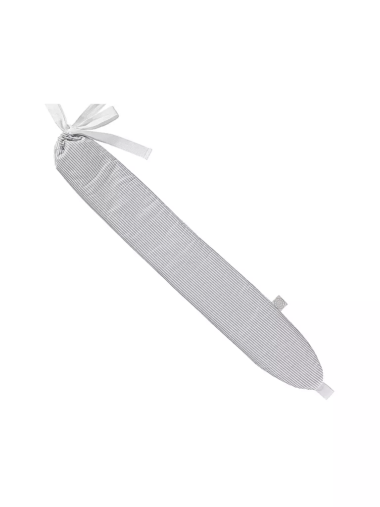YUYU | Bolsa de agua caliente - Bottel Cotton Stripe Grey | Gris claro