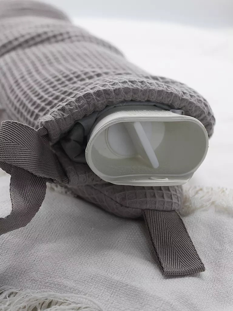YUYU | Bolsa de agua caliente - Bottle Waffel Grey |