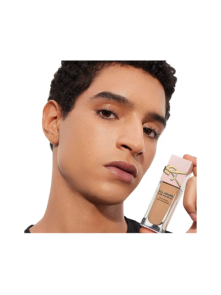 YVES SAINT LAURENT | All Hours Glow Foundation MN8 | Marrón claro