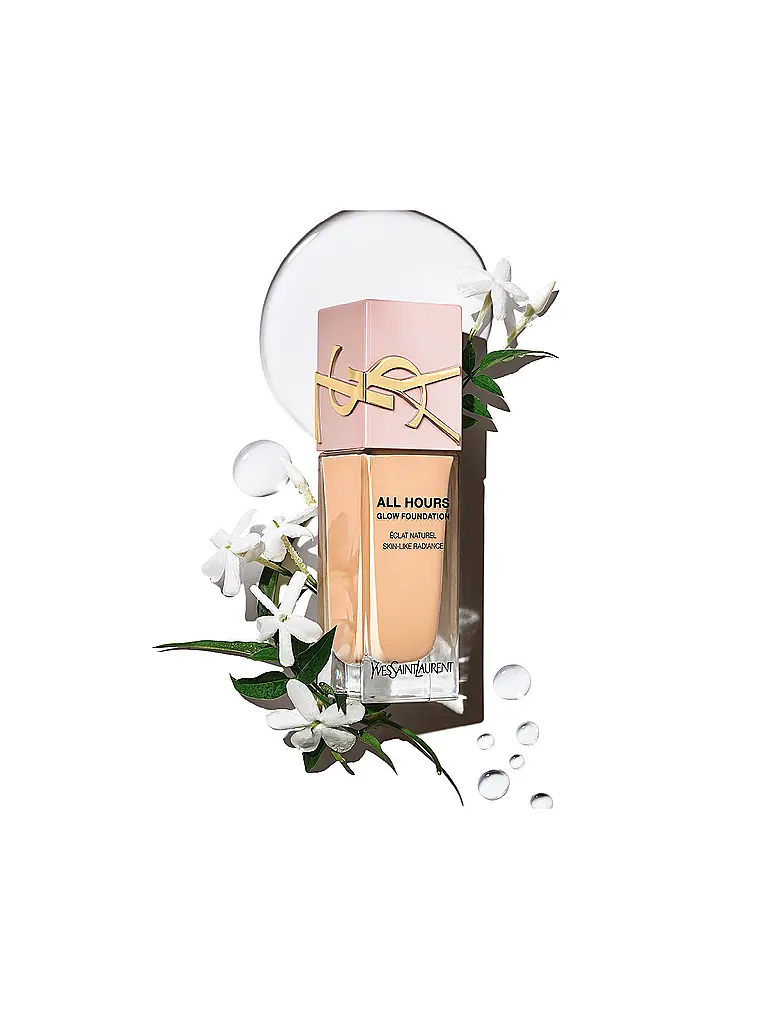 YVES SAINT LAURENT | Base de maquillaje All Hours Glow LW4 | Camel