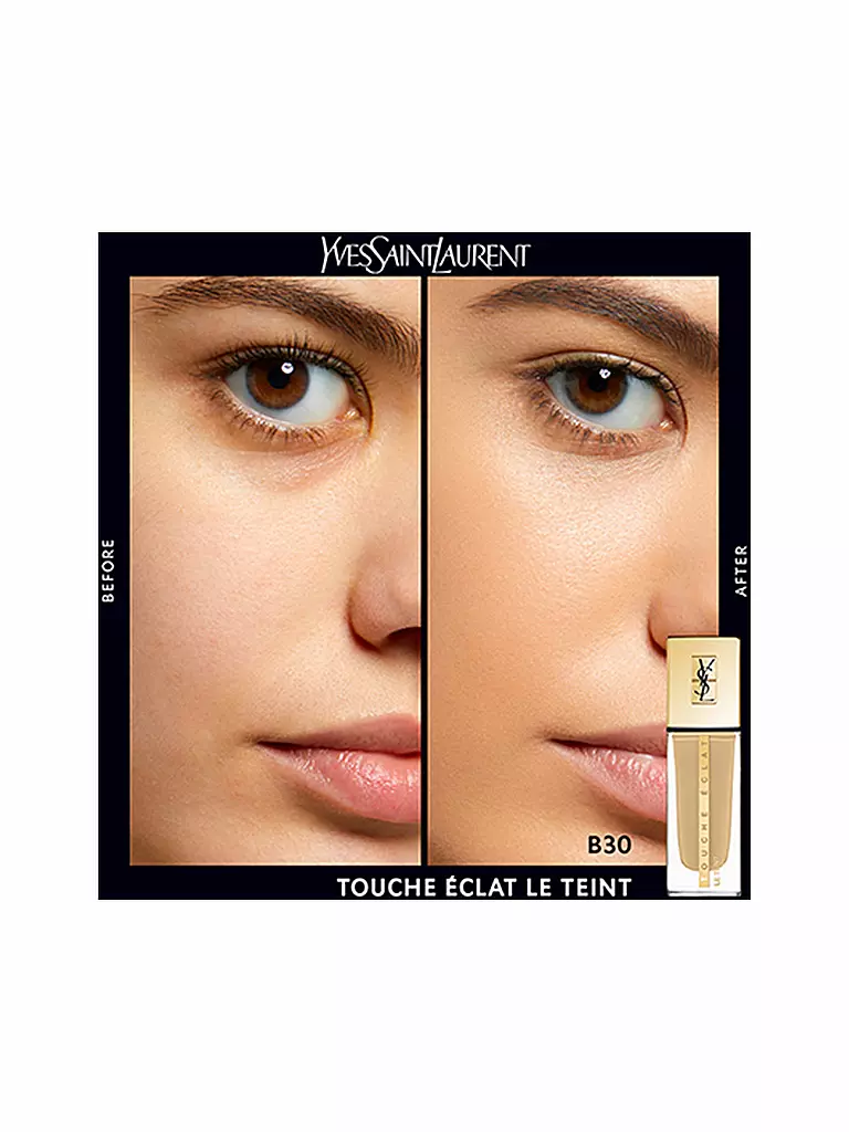 YVES SAINT LAURENT | Base de Maquillaje Touche Éclat Le Teint (B30 Almendra) | Camel