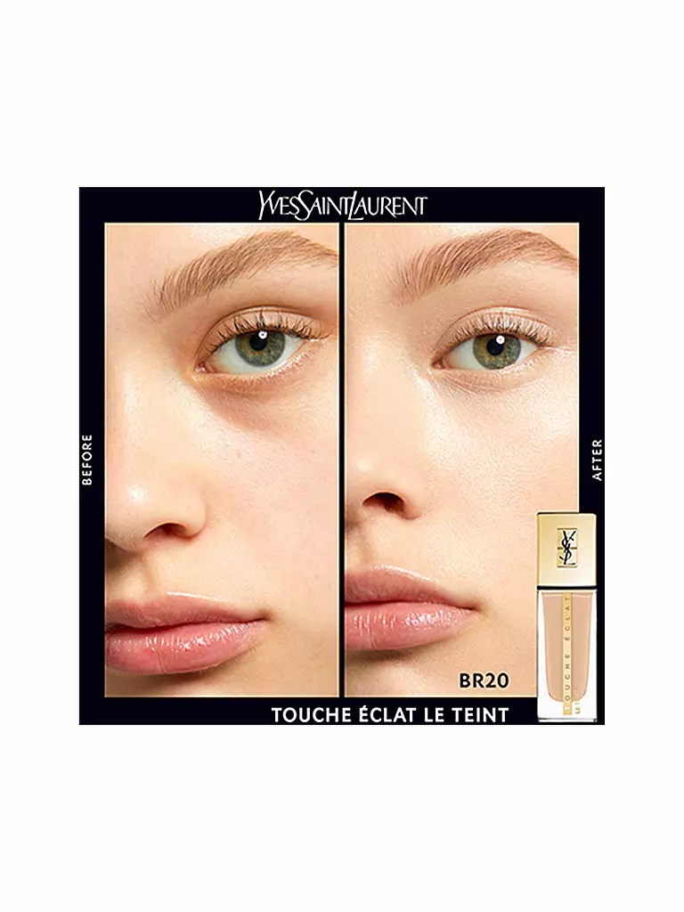 YVES SAINT LAURENT | Base de Maquillaje Touche Éclat Le Teint (BR20 Cool Ivory) | Beige