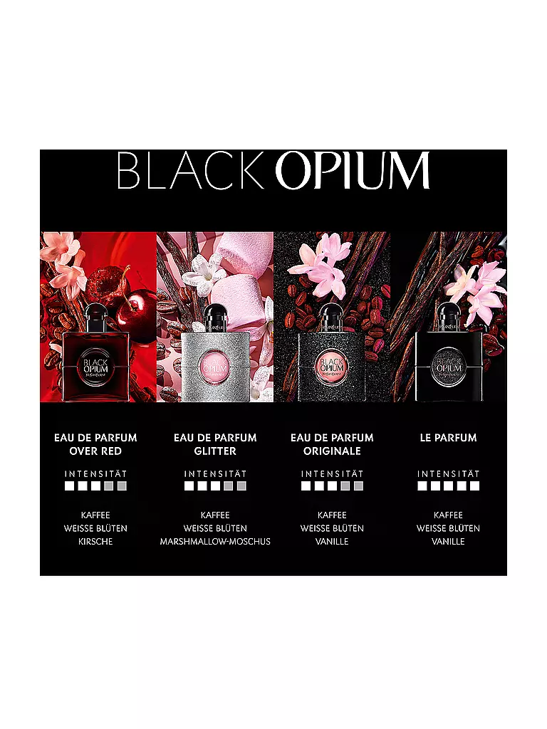 YVES SAINT LAURENT | Black Opium Eau de Parfum Glitter 90ml | 