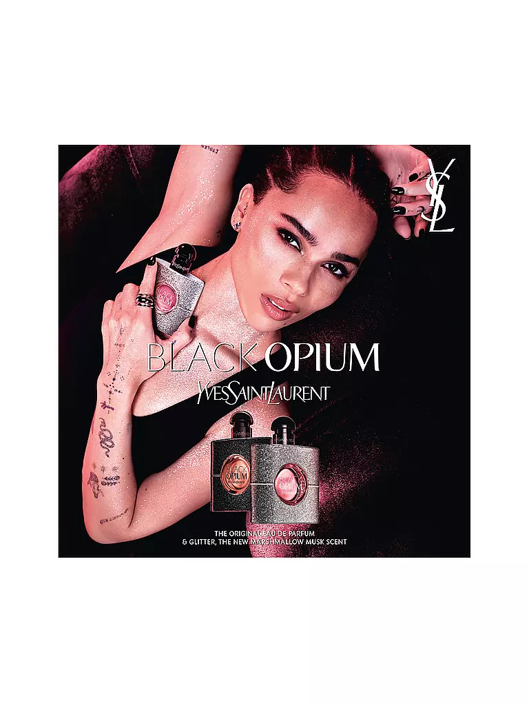 YVES SAINT LAURENT | Black Opium Eau de Parfum Glitter 90ml | 