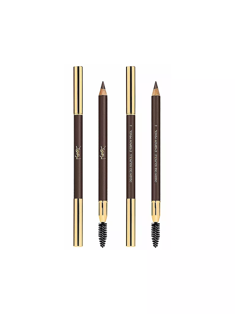 YVES SAINT LAURENT | Cejas - Dessin Des Sourcils (02 Dark Brown) 1,3g | Marrón