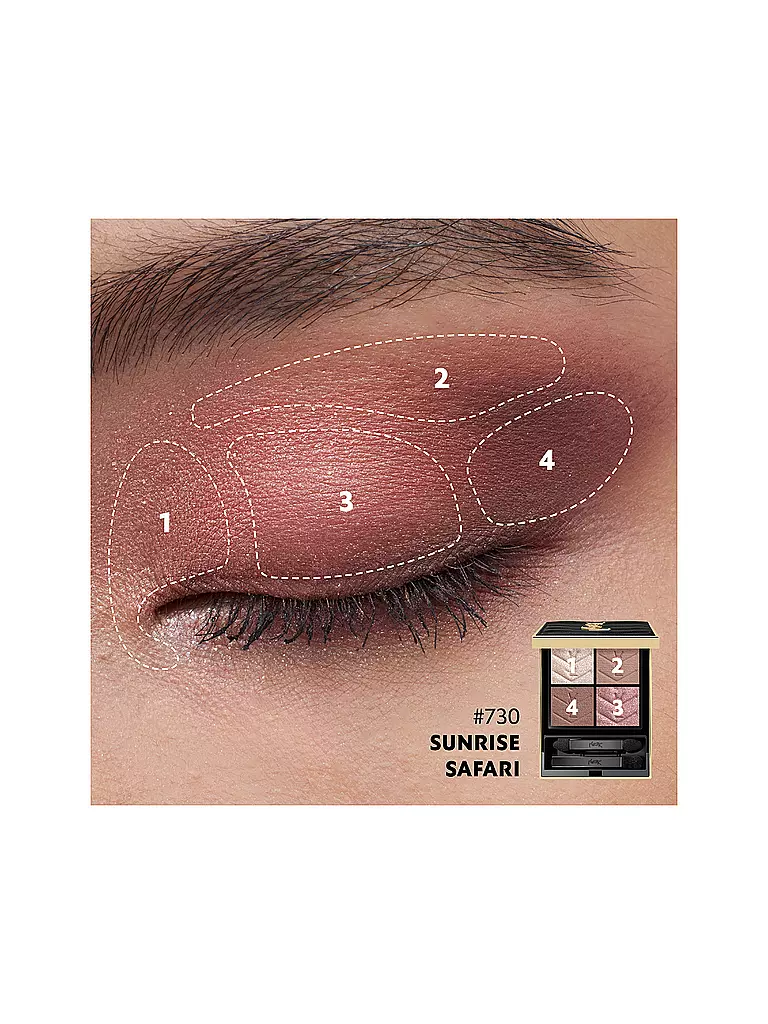 YVES SAINT LAURENT | Couture Mini Clutch Eyeshadow Palette (730 Sunrise Safari) | 