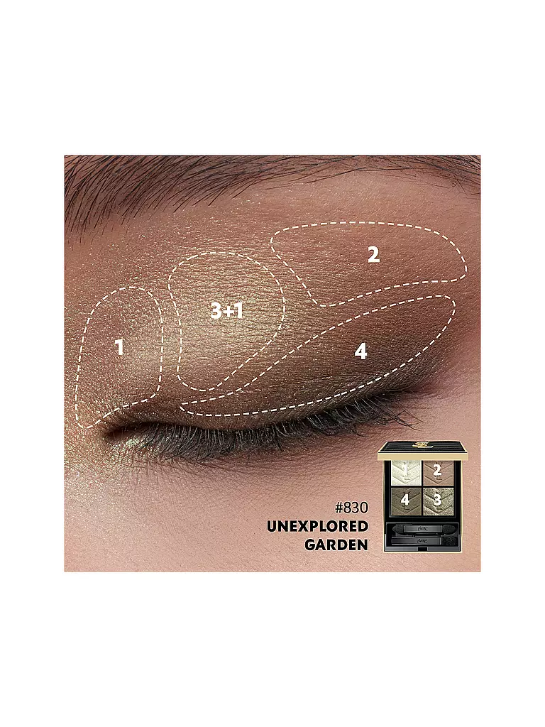 YVES SAINT LAURENT | Couture Mini Clutch Eyeshadow Palette (830 Unexplored Garden) | olive