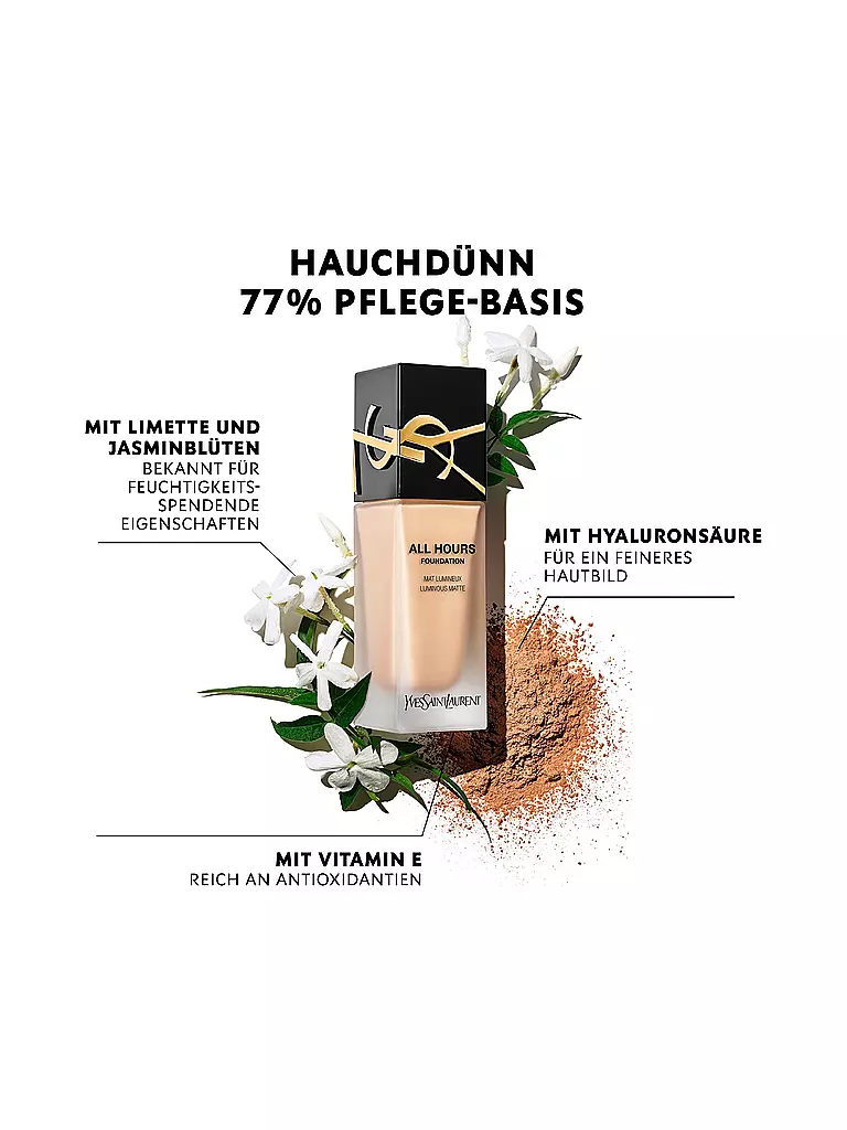 YVES SAINT LAURENT | Encre de Peau - All Hours Foundation ( LW1 ) | camel