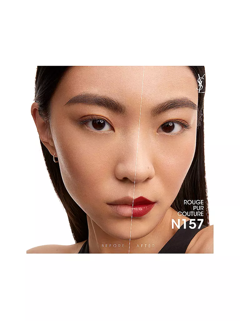 YVES SAINT LAURENT | Lápiz labial - Rouge Pur Couture (N157) | Rojo oscuro