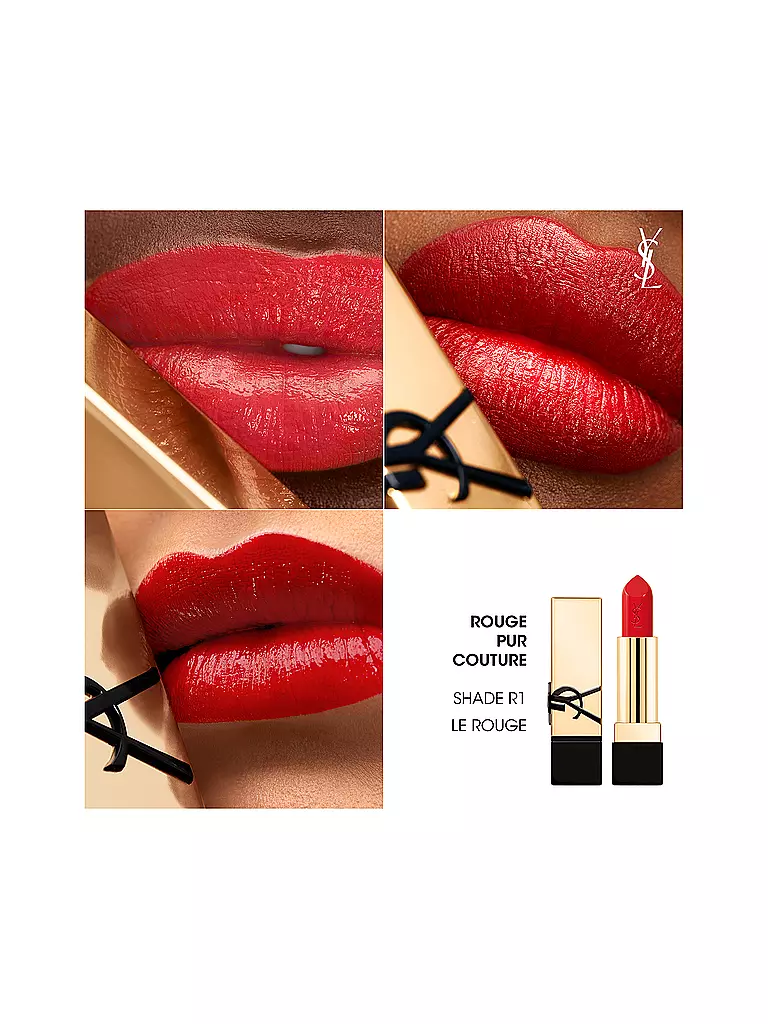 YVES SAINT LAURENT | Lápiz labial - Rouge Pur Couture (R1966) | Rojo