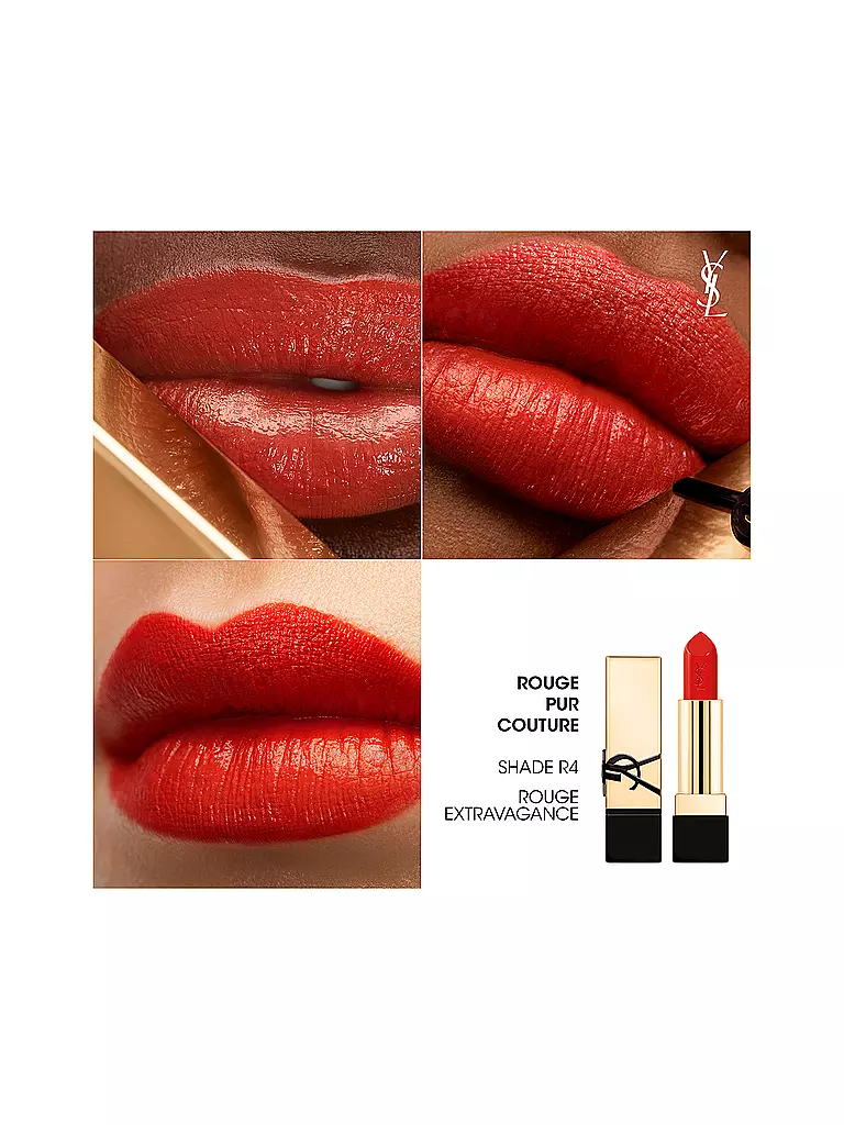 YVES SAINT LAURENT | Lápiz labial - Rouge Pur Couture (R4) | Rojo