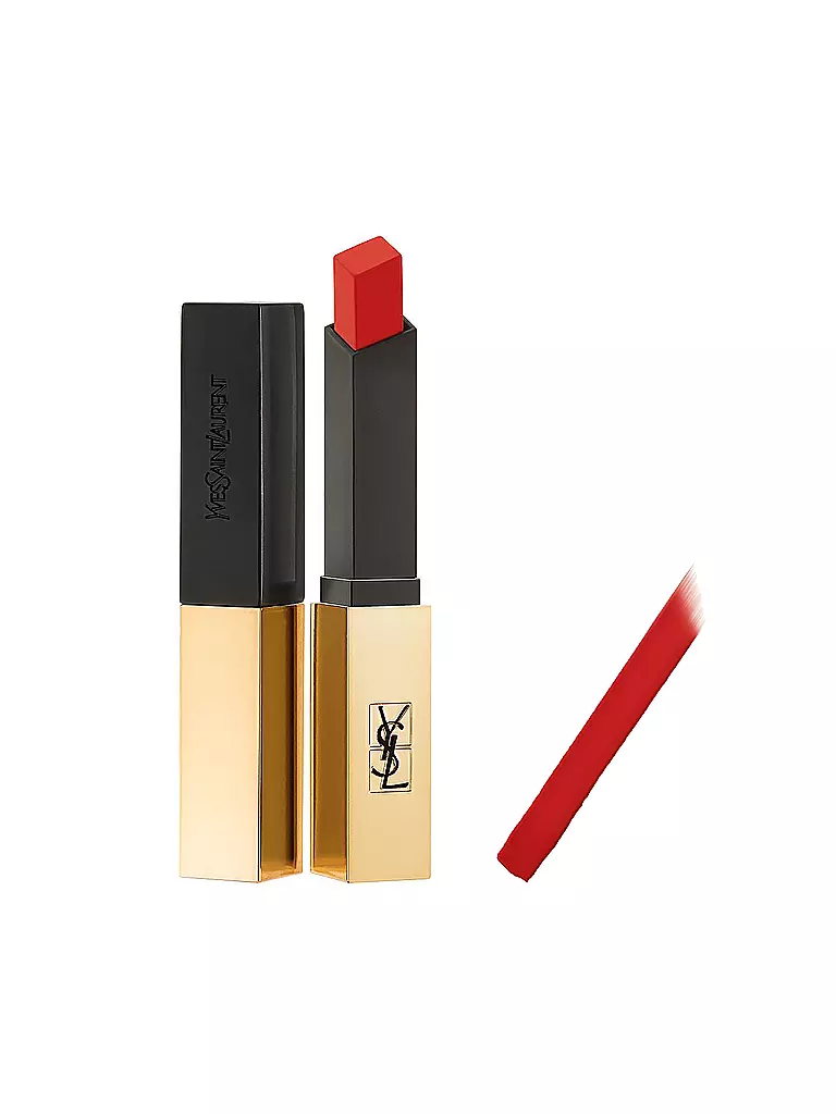 YVES SAINT LAURENT | Lápiz labial - Rouge Pur Couture The Slim (28 True Chili) | Rojo