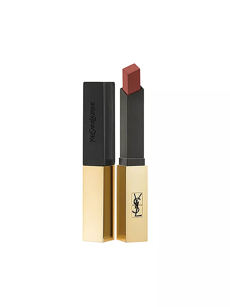 YVES SAINT LAURENT | Lápiz labial - Rouge Pur Couture The Slim (416) | Rojo oscuro