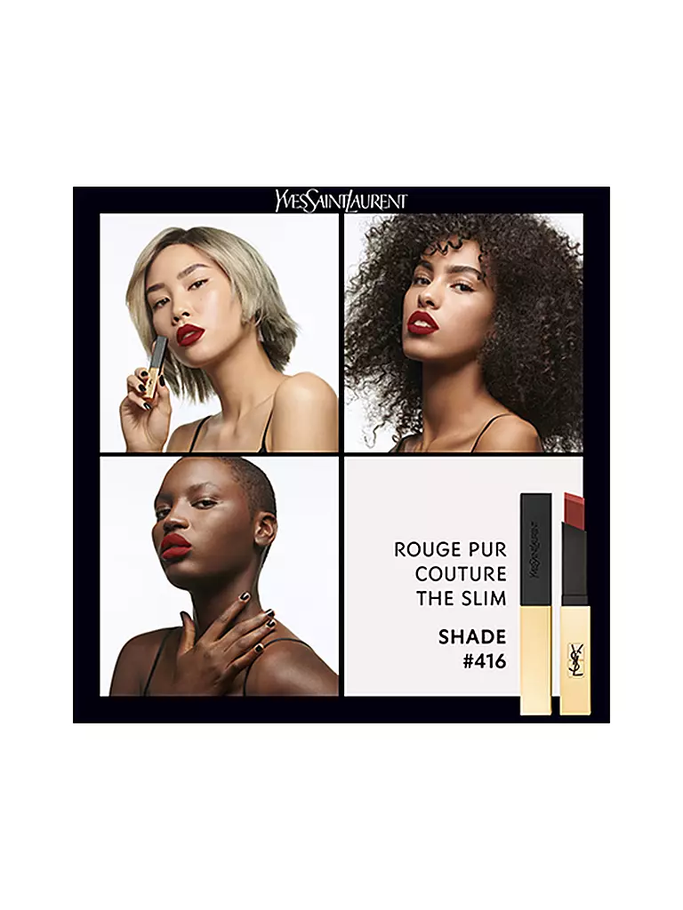 YVES SAINT LAURENT | Lápiz labial - Rouge Pur Couture The Slim (416) | 