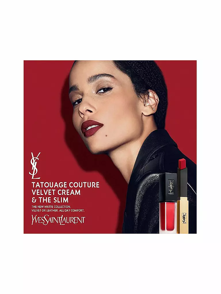 YVES SAINT LAURENT | Lápiz labial - Tatouage Couture Velvet Cream (211 Chili Incitement) | 